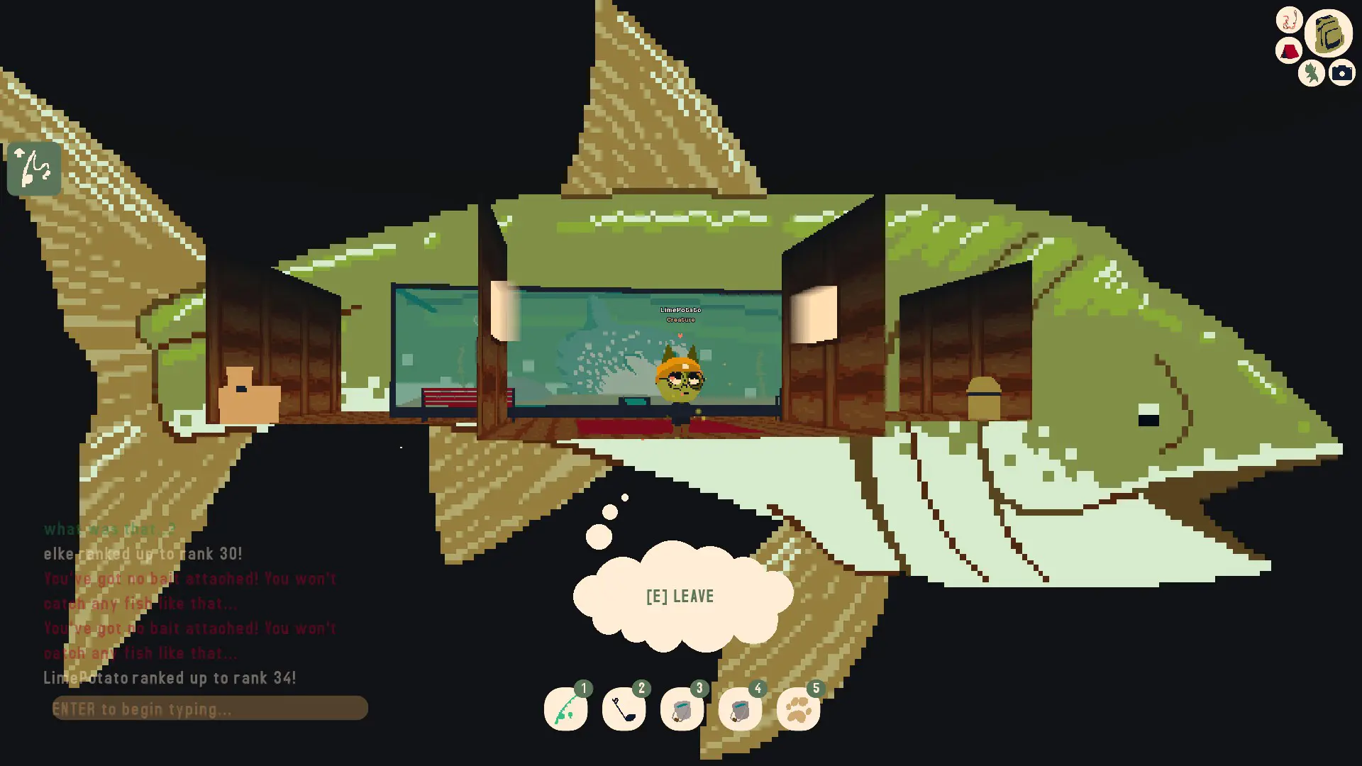 leedsichthys in the webfishing aquarium