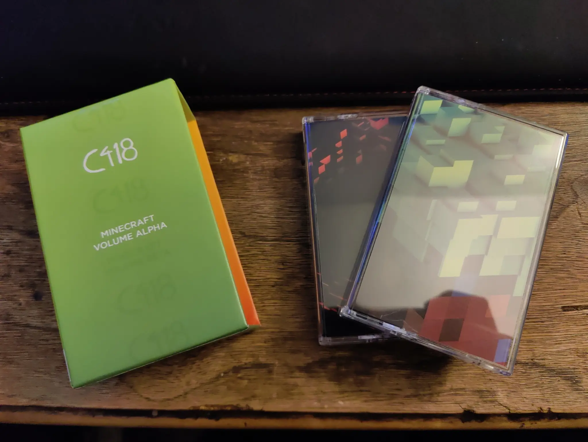 minecraft alpha and beta cassette tapes